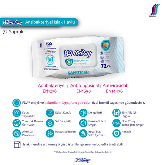 WhiteDay Islak Mendil 72'li