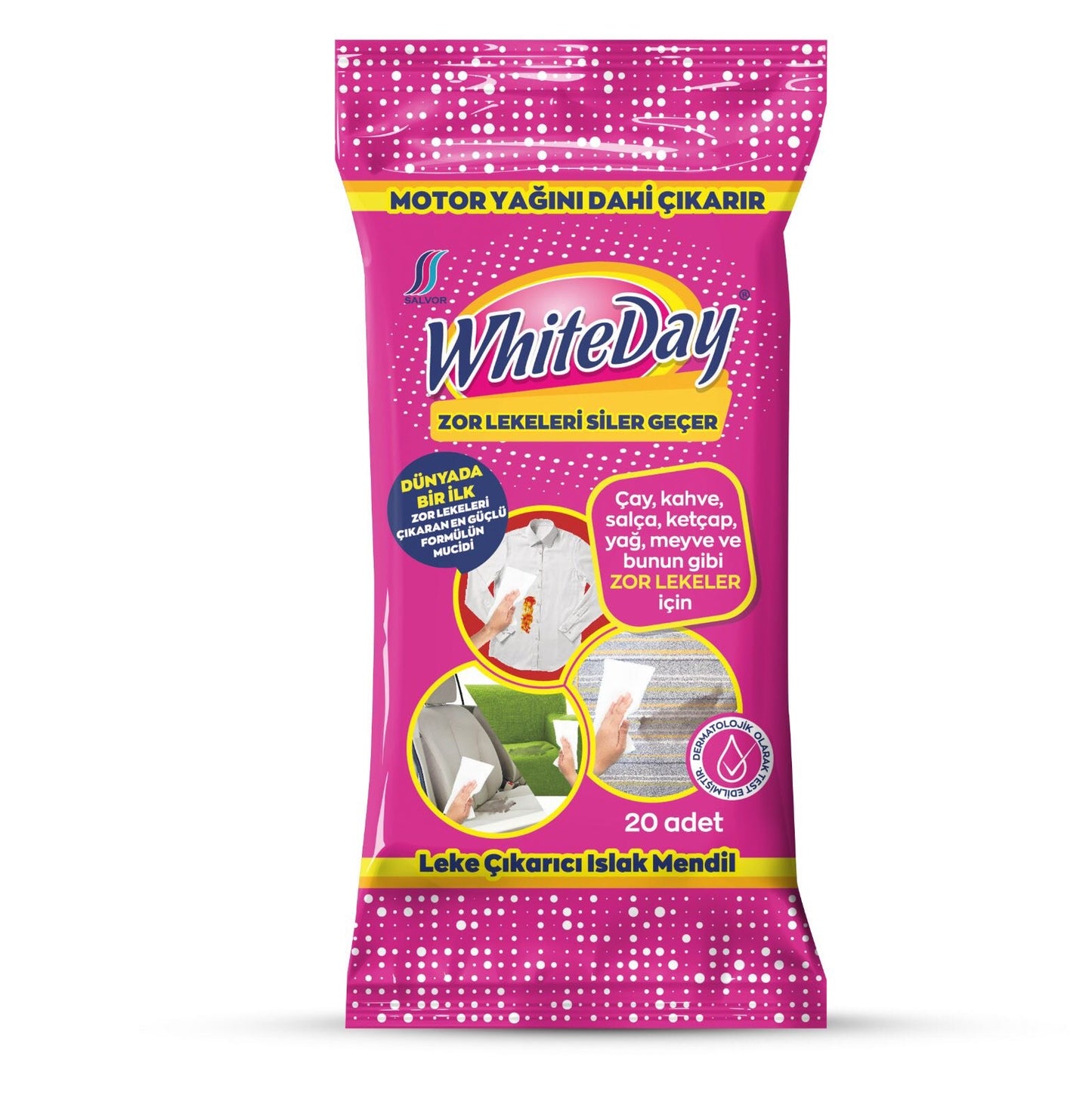 WhiteDay Leke Çıkarıcı Islak Mendil