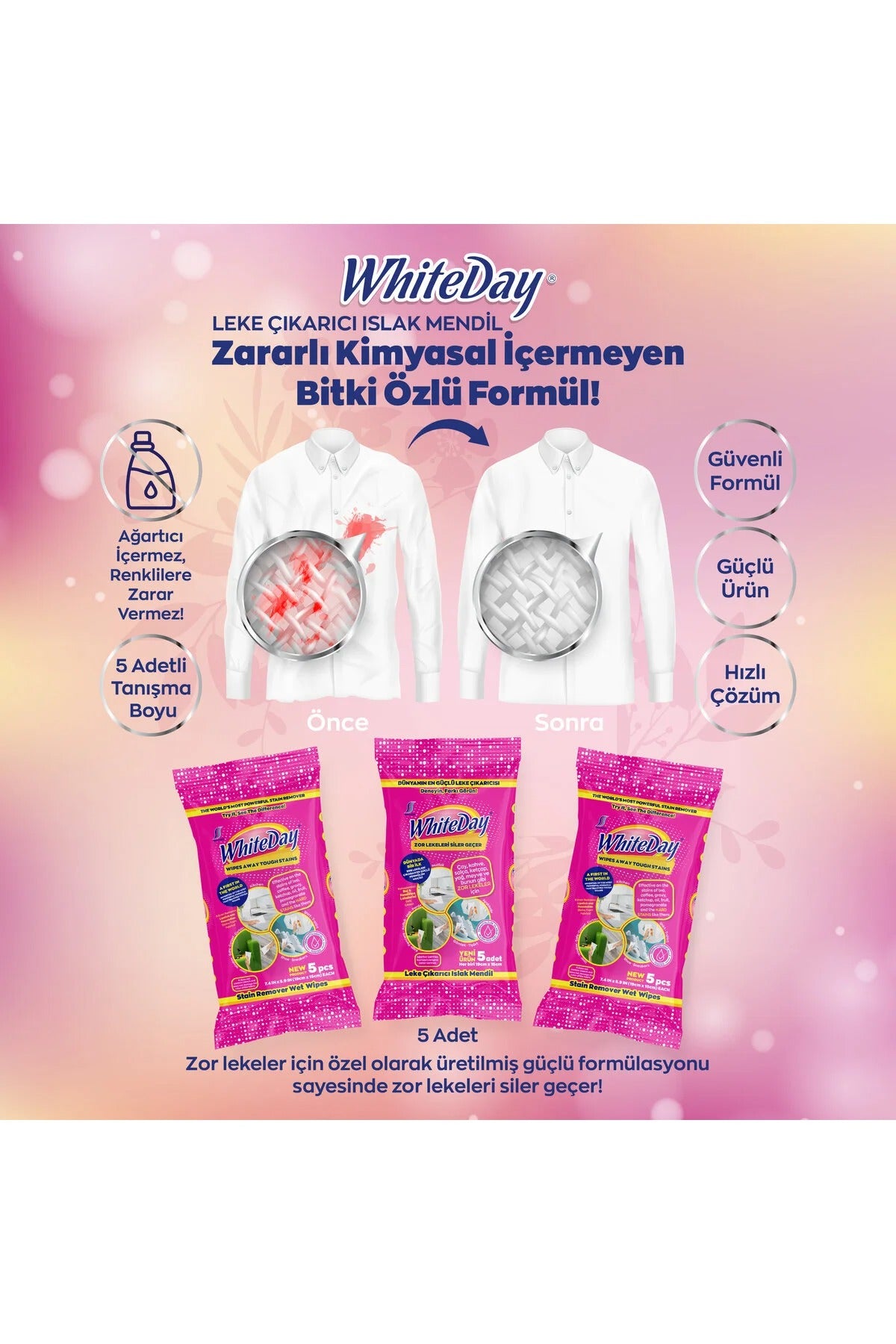 WhiteDay Tanışma Paketi Leke Çıkarıcı
