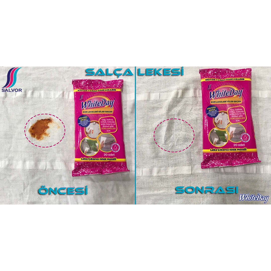 WhiteDay Leke Çıkarıcı Islak Mendil